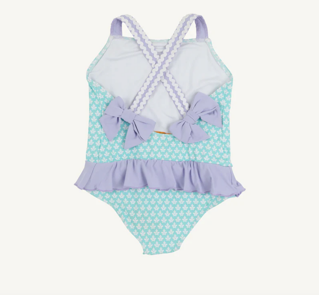Taylor Bay Bathing Suit, Dunmore Doo-Dad/Lauderdale Lavender