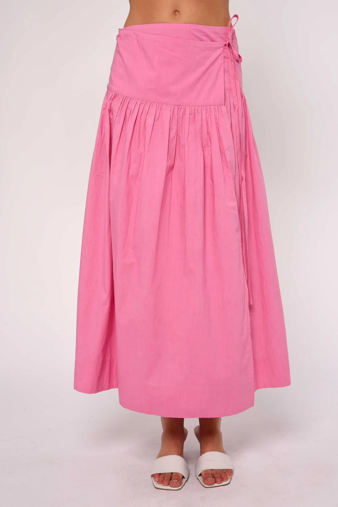 Taylor Wrap Skirt, Rosebloom