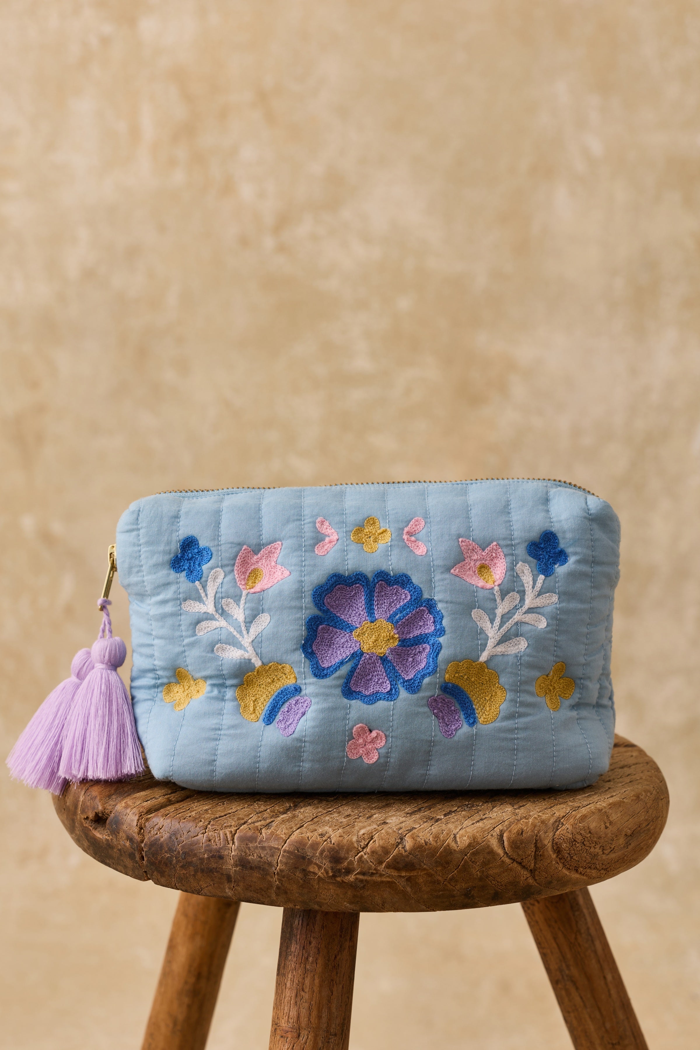 Teiki Pouch, Stone Blue
