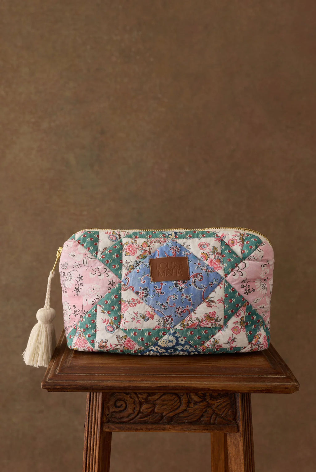 Teiki Pouch, Navy Snowfall Patch