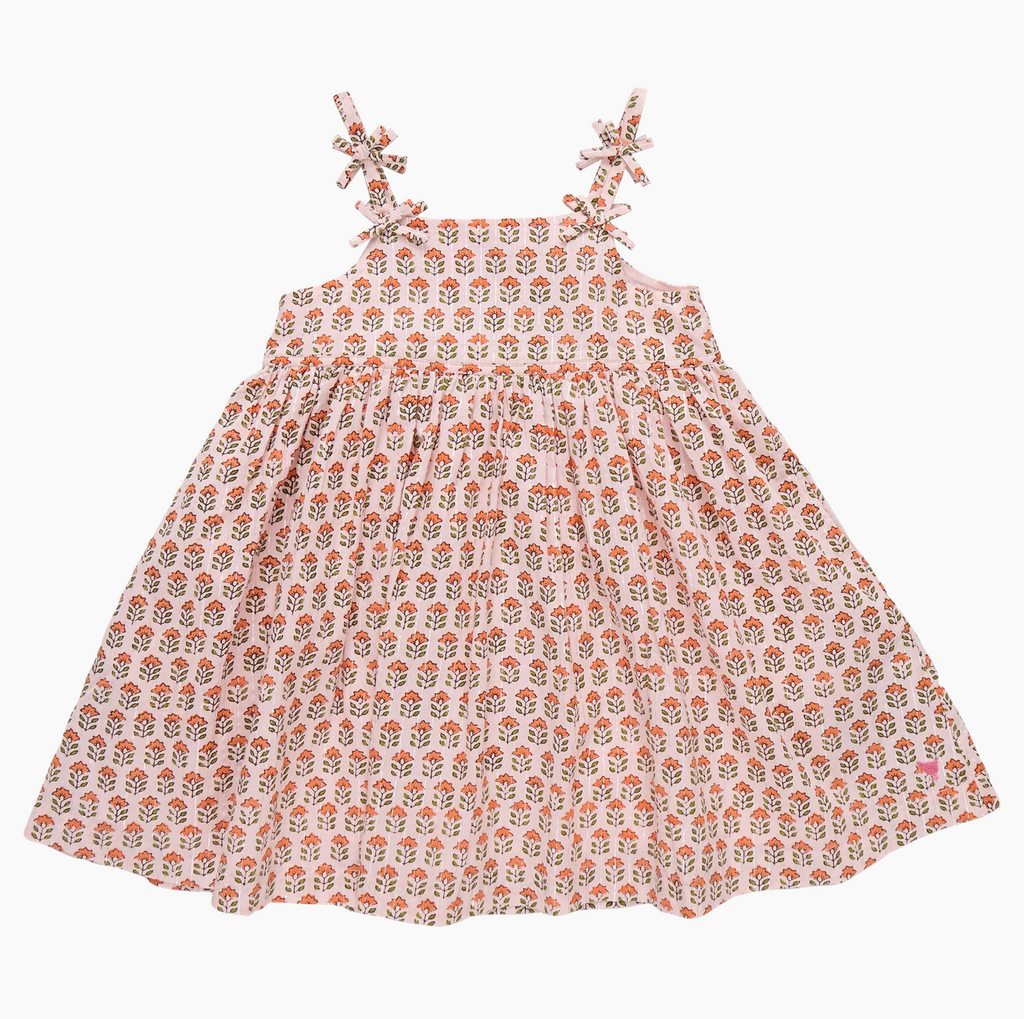 Tia Dress, Pink Prairie