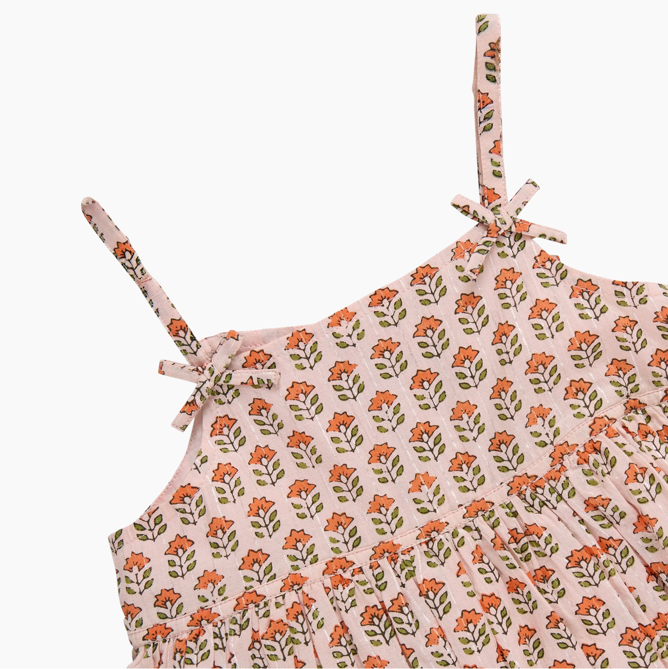 Tia Dress Set, Pink Prairie