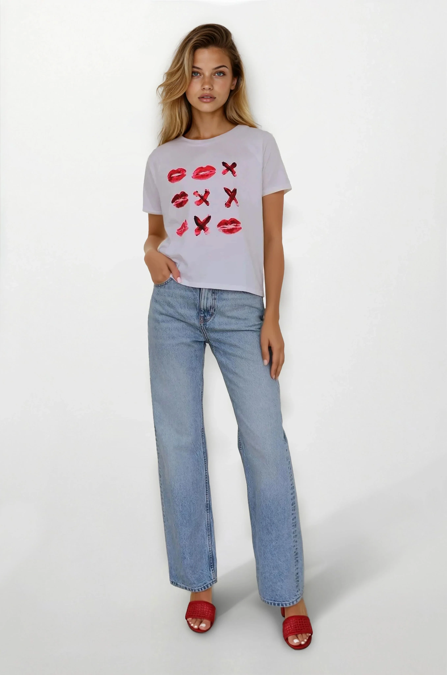 Tic Tac Toe Raglan Perfect Tee