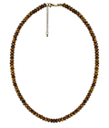 Tigers Eye Necklace, 8mm