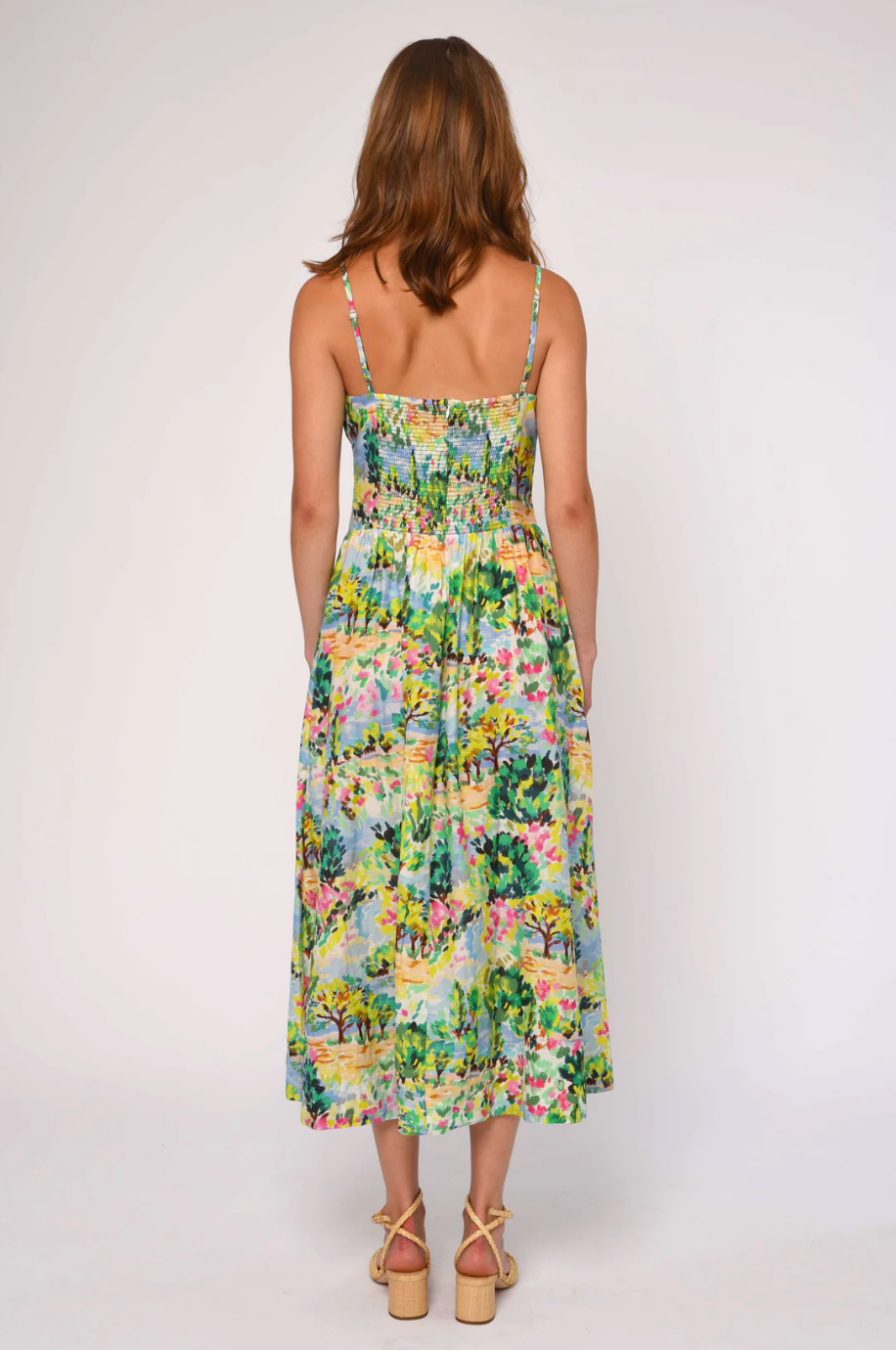 Tilda Maxi Dress, Giverny Garden
