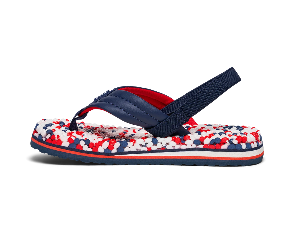 Toddler Bubble Crush Flip Flops, America