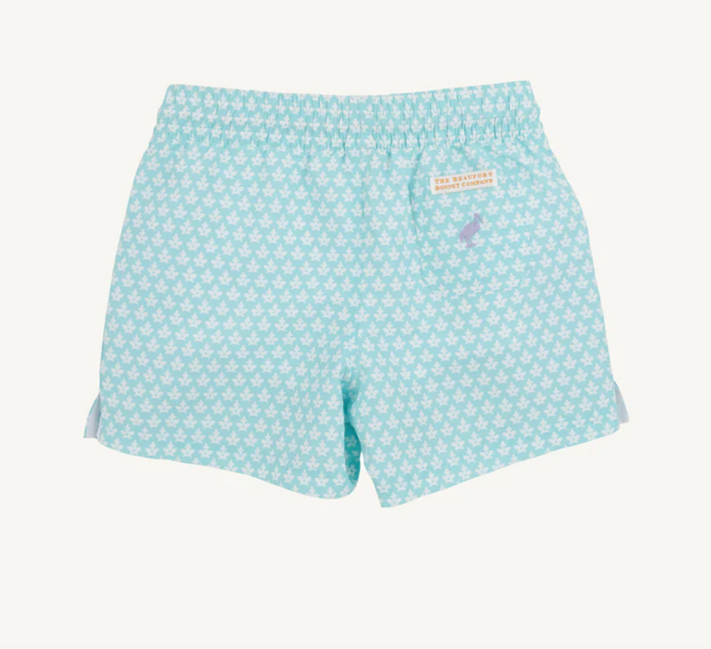 Tortola Swim Trunks, Dunmore Doo-Dad/Lauderdale Lavender
