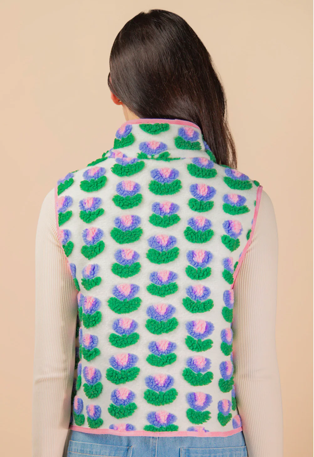 Tulip Fleece Vest