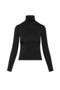 Modal Turtleneck, Black