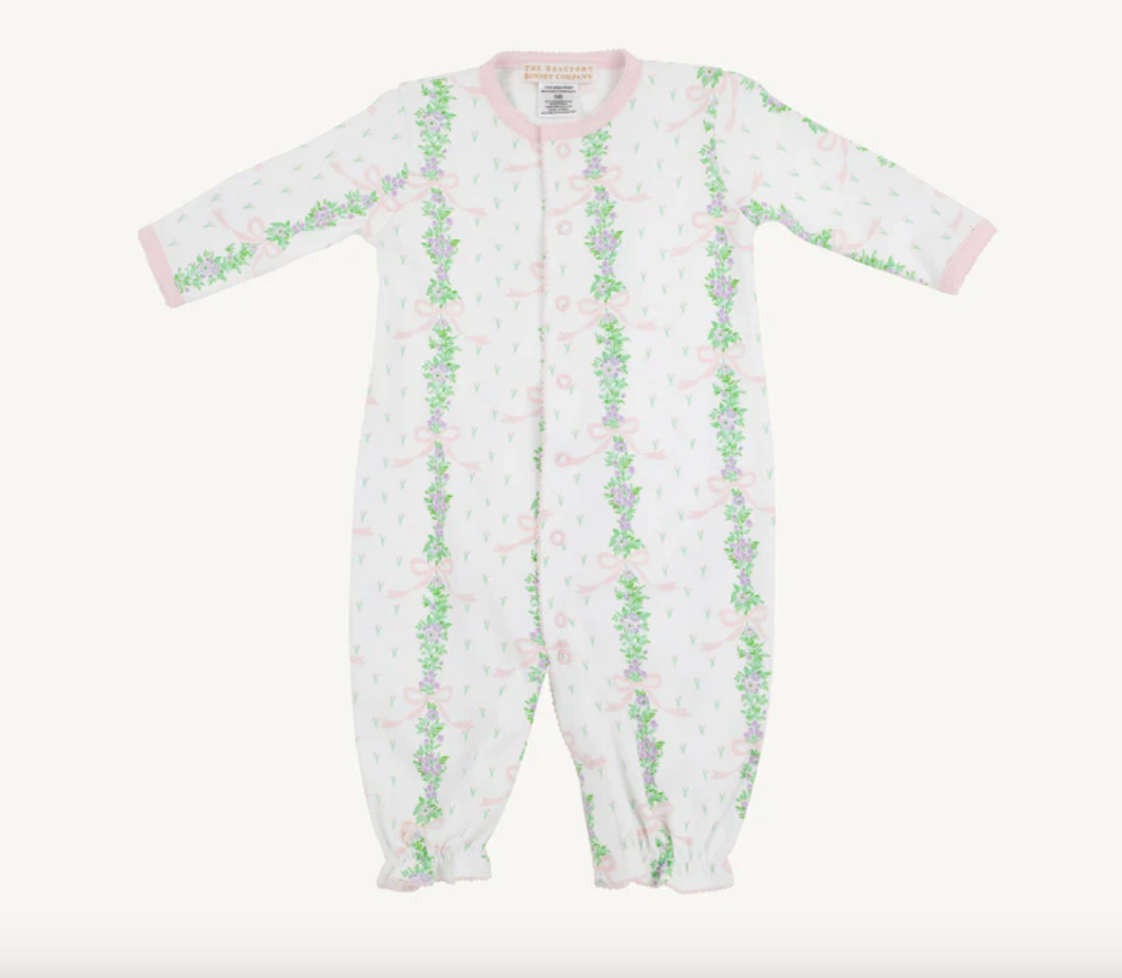 Twinkle Twinkle 2 in 1 Gown, Fincastle Floral/Palm Beach Pink