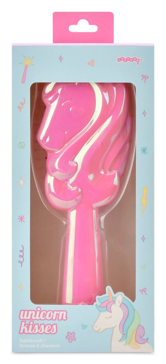 Unicorn Kisses Hairbrush
