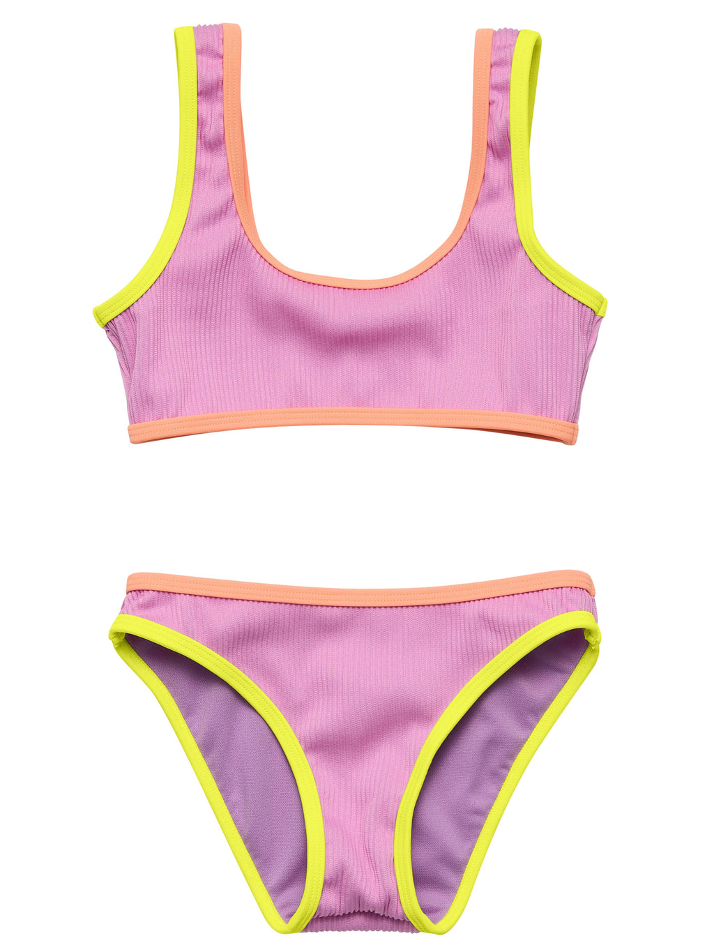 Vacay Pop Recycled Crop Bikini