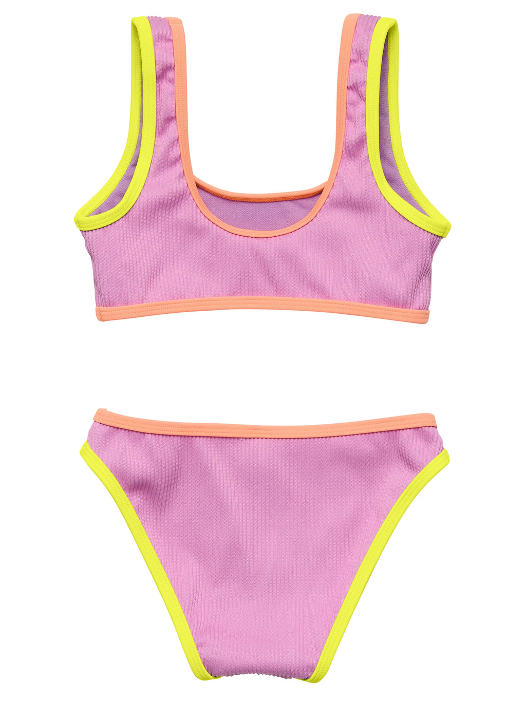 Vacay Pop Recycled Crop Bikini