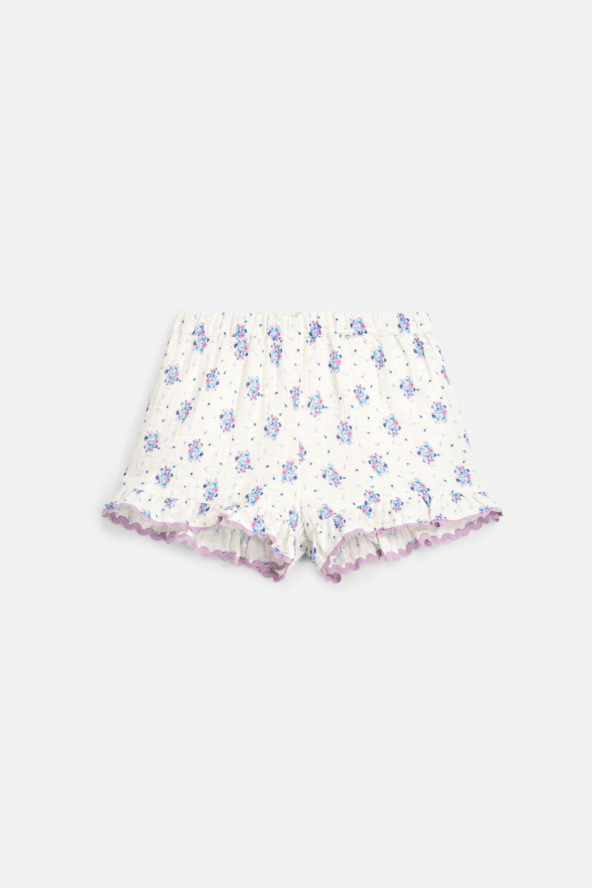 Vallaloid Shorts, Cream Flower Dunes