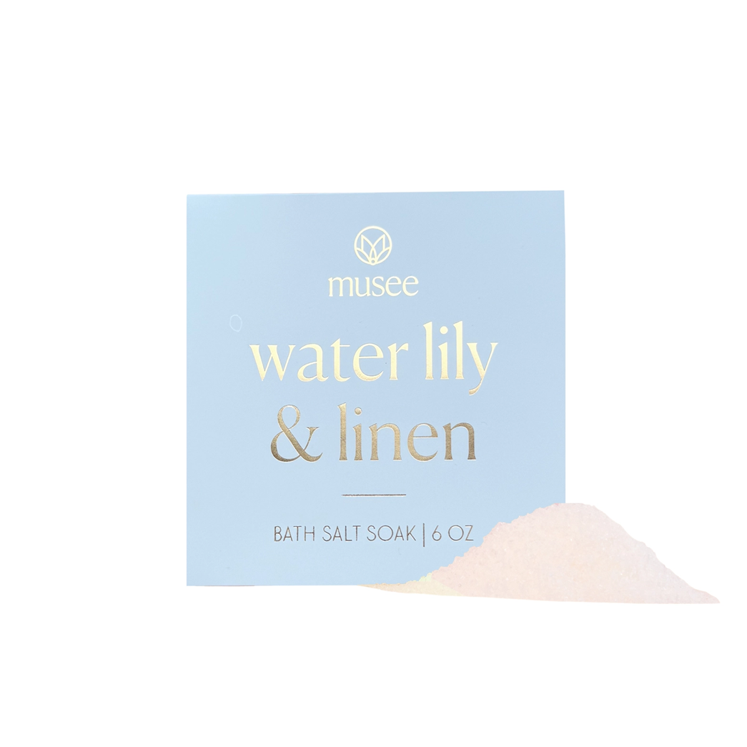 Water Lily & Linen Mini Bath Soak