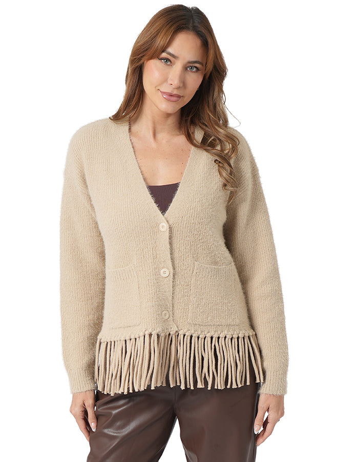 Wei Cardigan, Beige