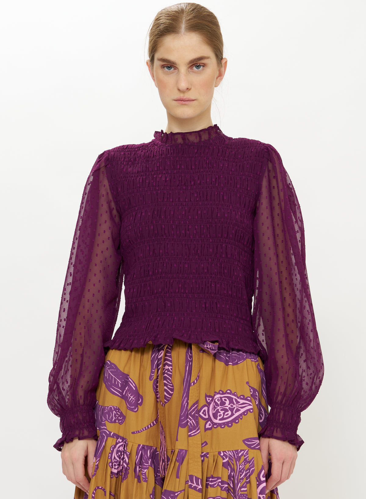 Willow Top, Geneva Plum