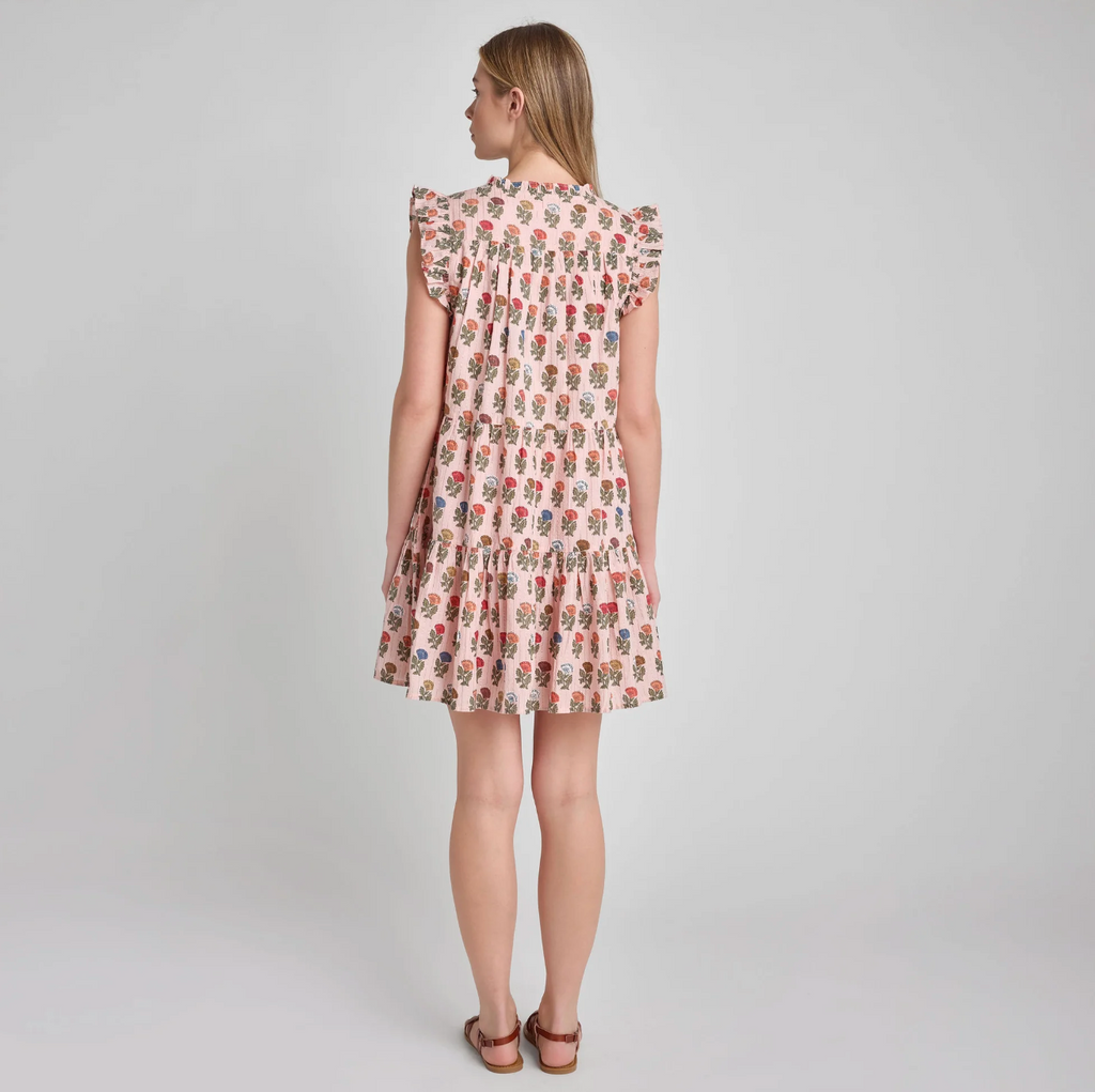 Women's Kalani Dress, Multi Flower Drop