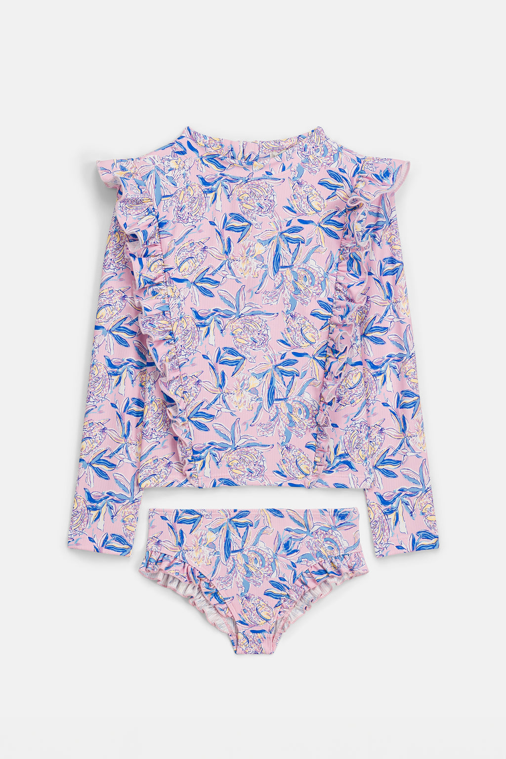Yanika Bathing Set, Pink Lush Paradise
