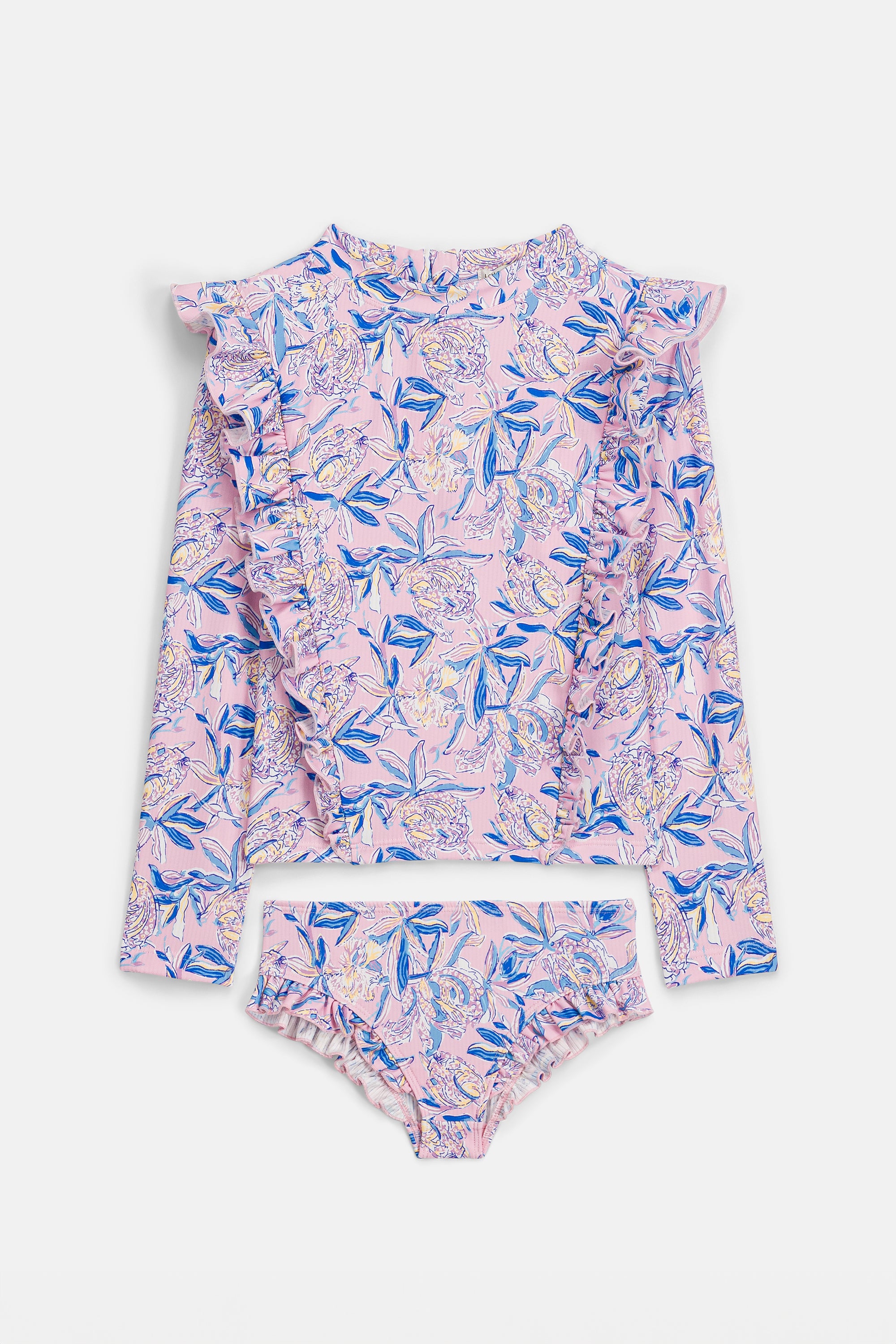 Yanika Bathing Set, Pink Lush Paradise