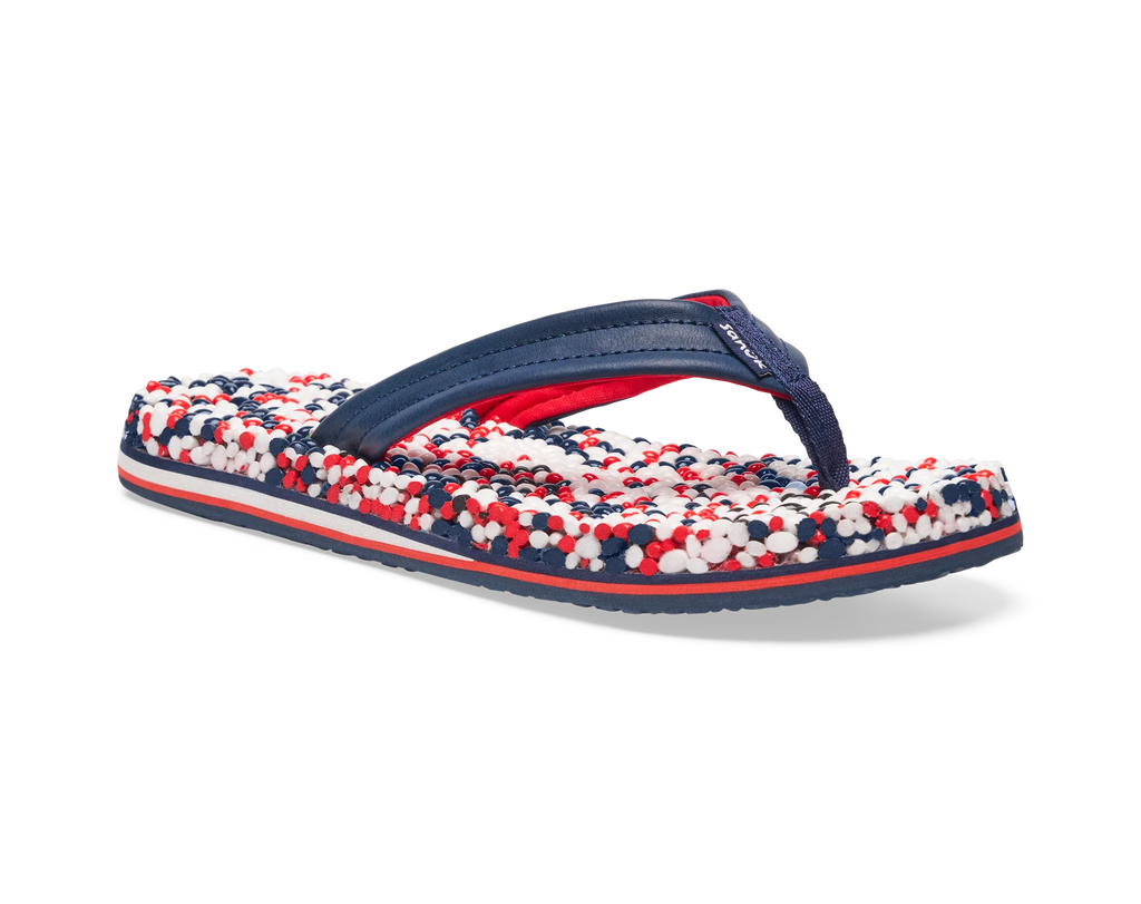 Youth Bubblecush Flip Flops, America