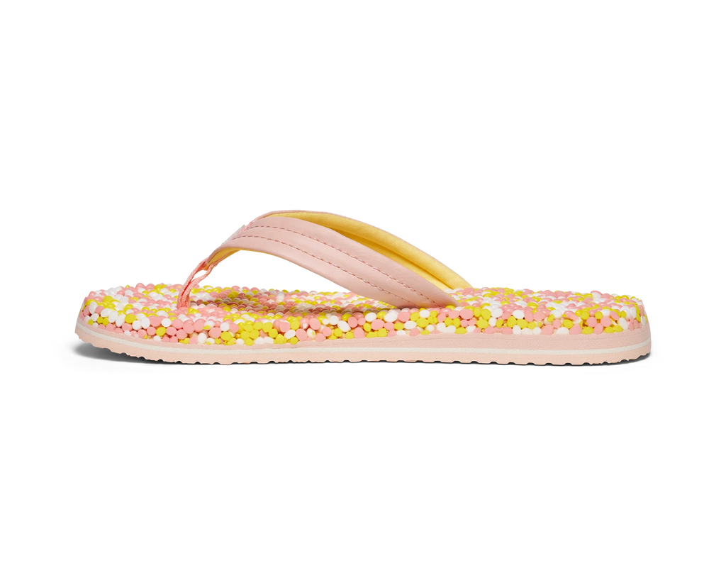 Youth Bubblecush Flip Flops, Pearl Blush