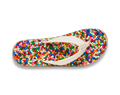 Youth Bubblecush Flip Flops, Rainbow Multi