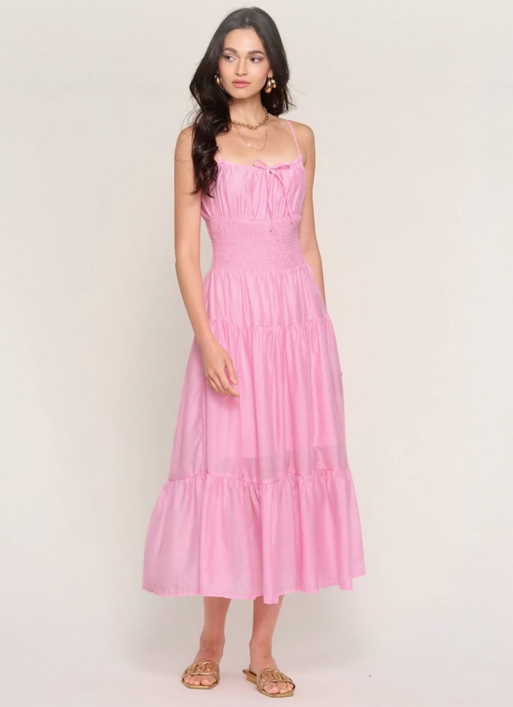 Zinna Dress, Peony
